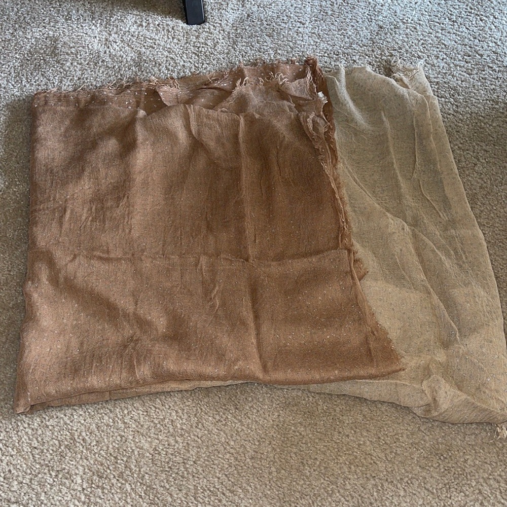 Women’s Scarf, Color: Brown Ombré